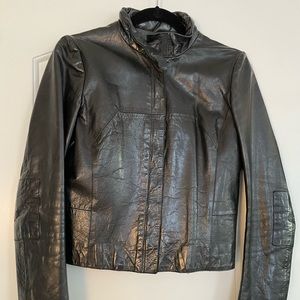 Costume National Leather Jacket